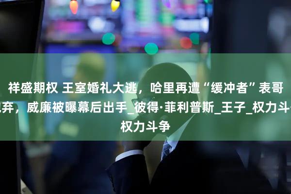 祥盛期权 王室婚礼大逃，哈里再遭“缓冲者”表哥抛弃，威廉被曝幕后出手_彼得·菲利普斯_王子_权力斗争