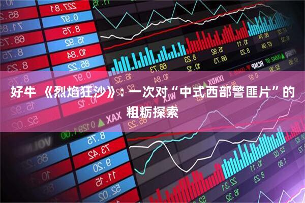 好牛 《烈焰狂沙》: 一次对“中式西部警匪片”的粗粝探索